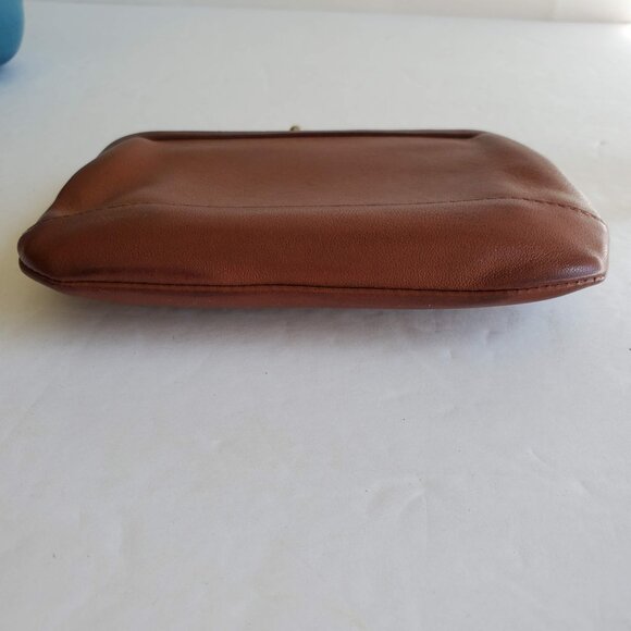 EUC Vintage Coach Double Change Purse (#6906) in British Tan - Picture 12 of 15